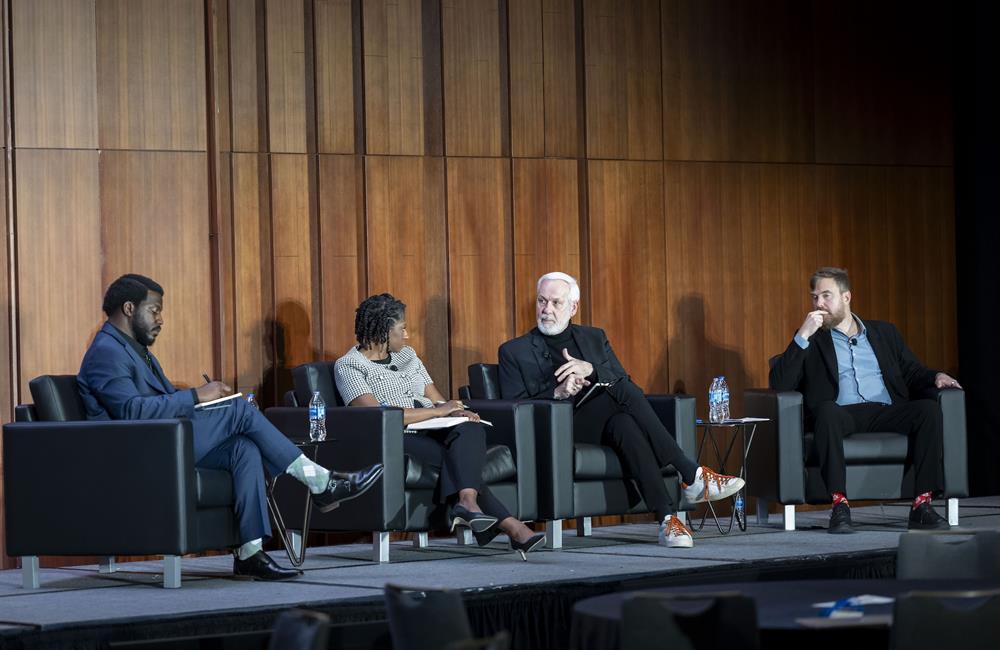 Adam Harris, Zakiya Smith Ellis, Paul J. LeBlanc and Greg Lukianoff