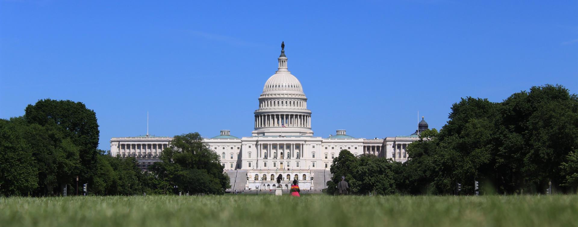 A picture of the United States Capitol Building in Washington, DC