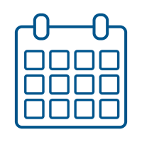 Iconography depicting calendar